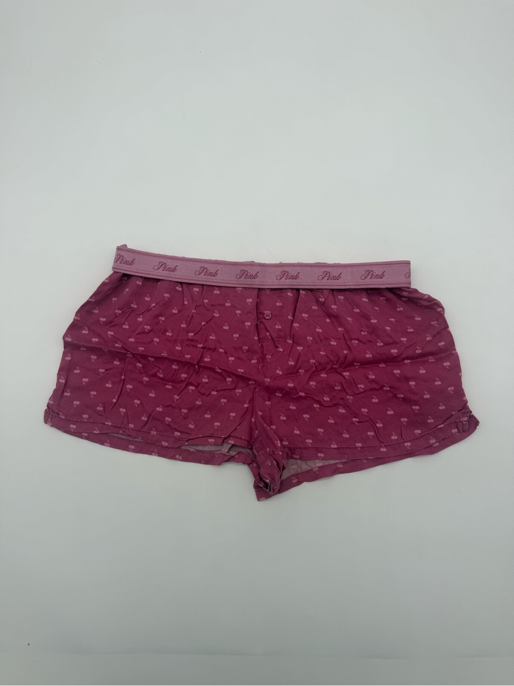 PINK Victoria’s Secret Cherry Print Sleep Short